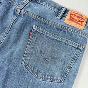 Levis Jeans Mens 550 44x30 (42x28) Relaxed Fit Tapered Leg Blue Denim Gorpcore